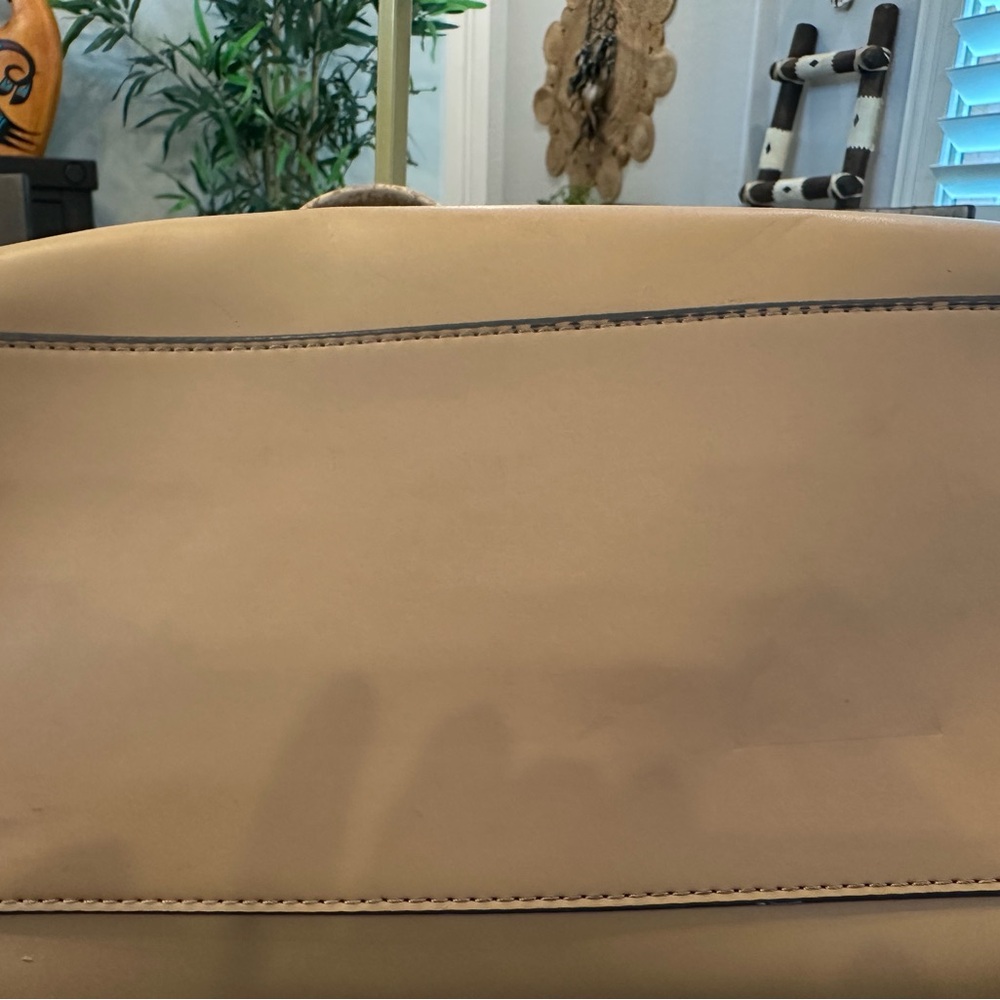 Calvin Klein Black and Tan Satchel - Picture 4 of 13